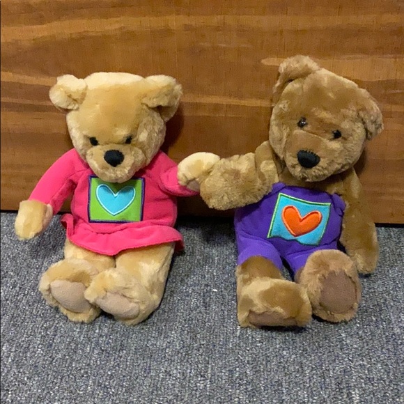 Hallmark Other - Hallmark Magnetic Nose Velcro Hands Teddy Bears